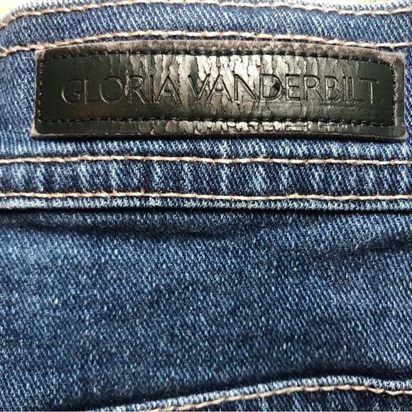 Gloria Vanderbilt High Rise Relaxed Fit Jeans in Blue Women’s 5 - Picture 3 of 9